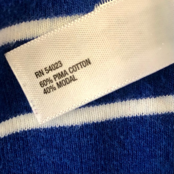 🟢[GAP] “Supersoft” Striped V-Neck Henley - Picture 8 of 13